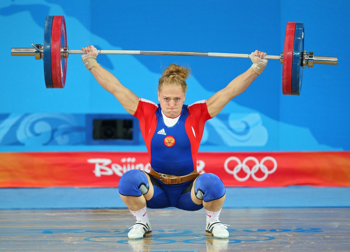 Тяжелоатлетка Сливенко получила золотую медаль ОИ-2008