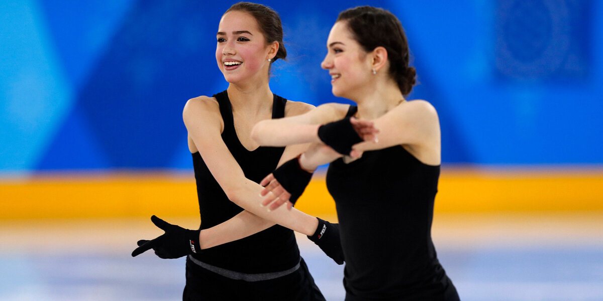 Олимпийский фотовзгляд: Загитова и Медведева. Девушки, в которых сегодня снова влюбится вся страна