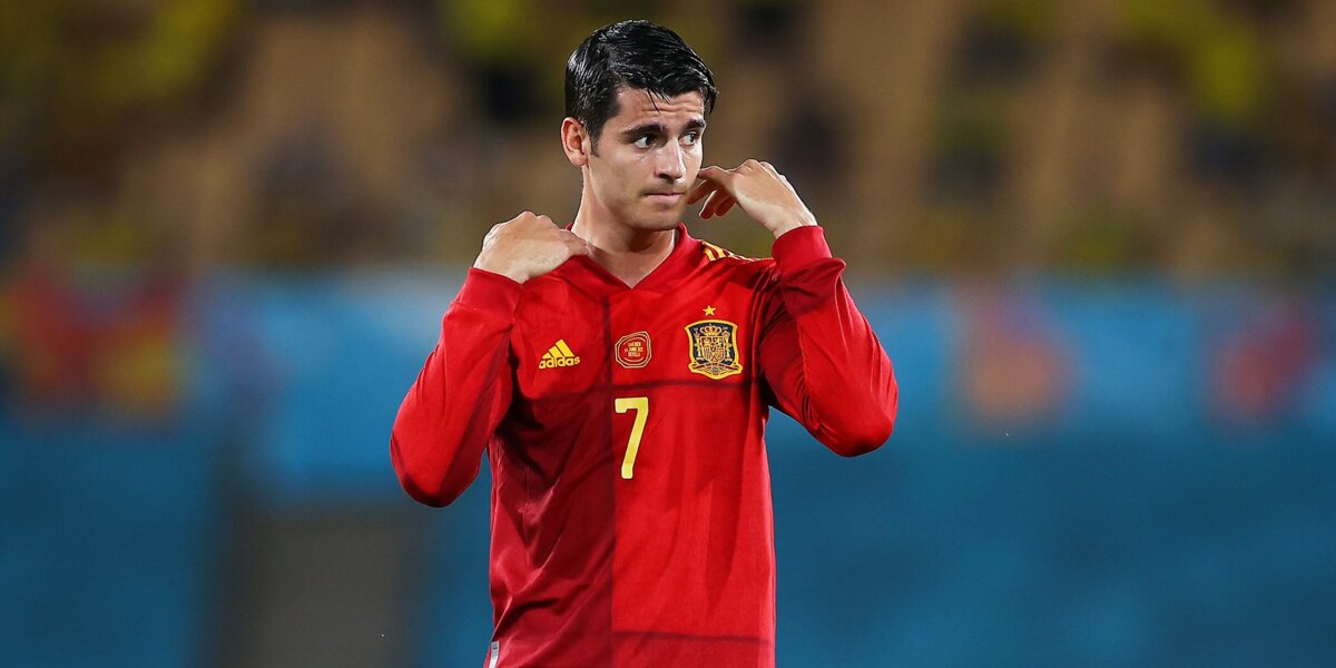 Мората повторил рекорд Торреса по голам за сборную Испании на Евро