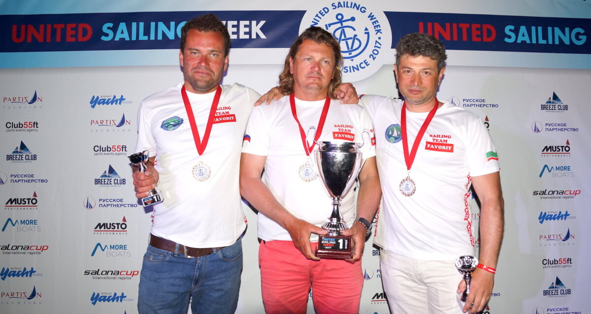 Команда «Фаворит» победила в дивизионе ORC регаты United Sailing Week в Хорватии