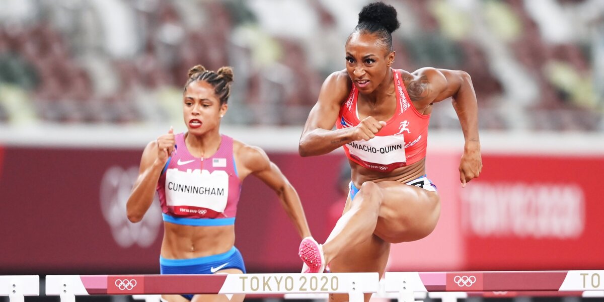 Камачо-Куинн побила олимпийский рекорд в беге на 100 м с барьерами