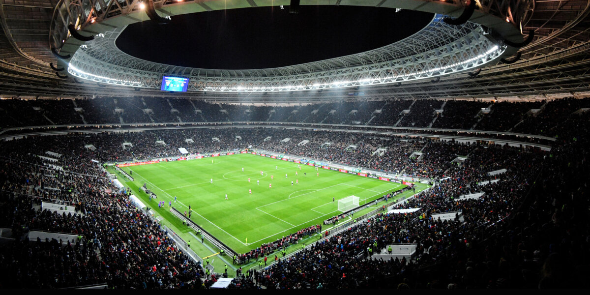 УЕФА инспектирует стадион «Лужники» для проведения матчей Лиги чемпионов