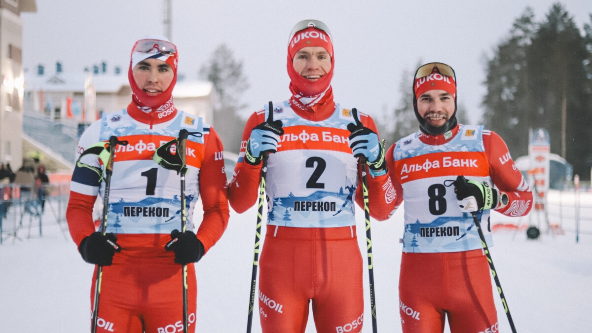 Большунов одержал седьмую победу подряд на этапах Кубка России по лыжным гонкам