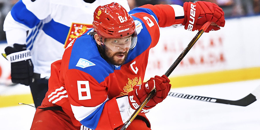 Овечкин стал пятым хоккеистом, который набрал 100 очков в составе сборной России