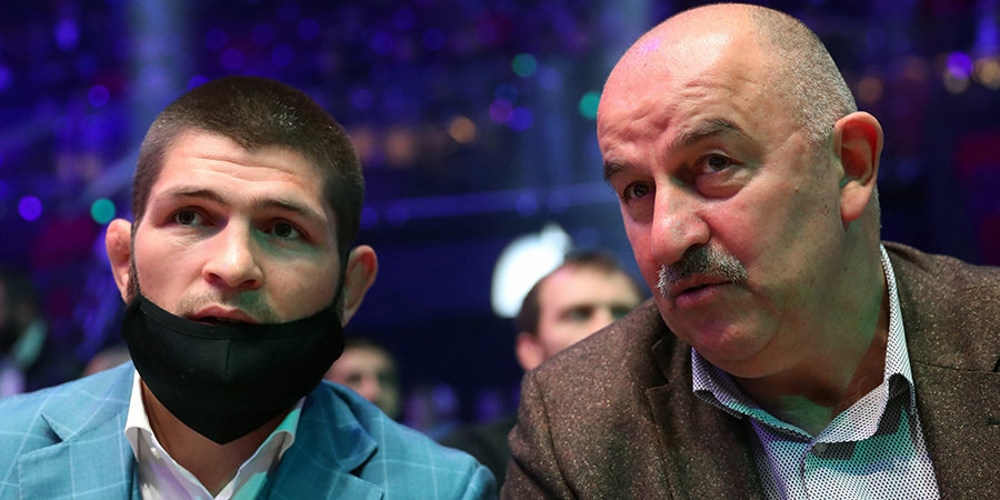 Черчесов поздравил Хабиба с защитой титула чемпиона UFC