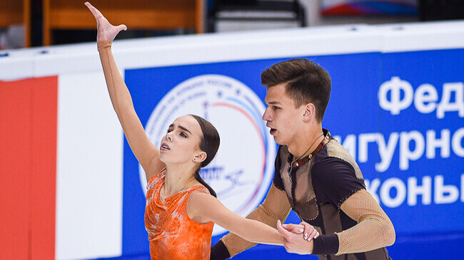 Блинникова и Карпов выиграли чемпионат Санкт‑Петербурга в турнире спортивных пар