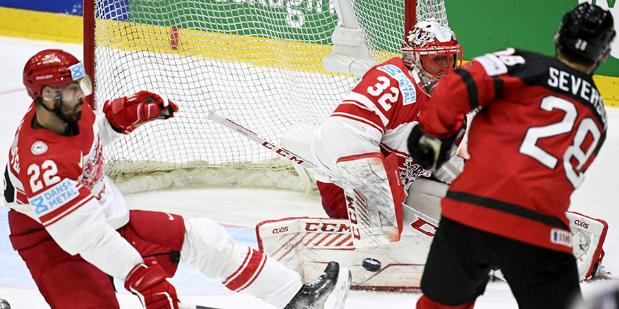 Дания впервые в истории обыграла Канаду на чемпионате мира по хоккею 2022