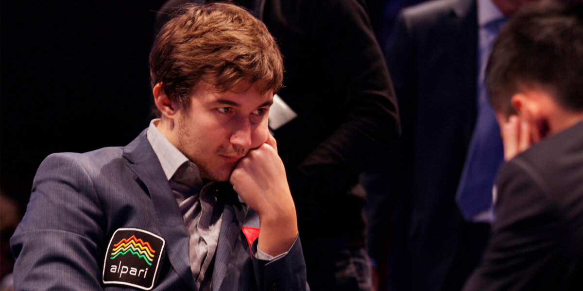 Российский гроссмейстер Карякин сыграл вничью с Накамурой на турнире в Сент-Луисе