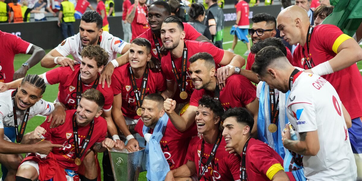 «Севилья» установила рекорд по числу титулов в еврокубках за XXI век
