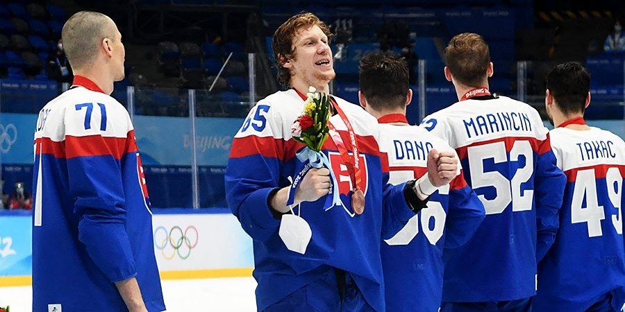 Хоккеист Славковски станет MVP Олимпиады, считает его партнер по сборной Словакии Чайковский