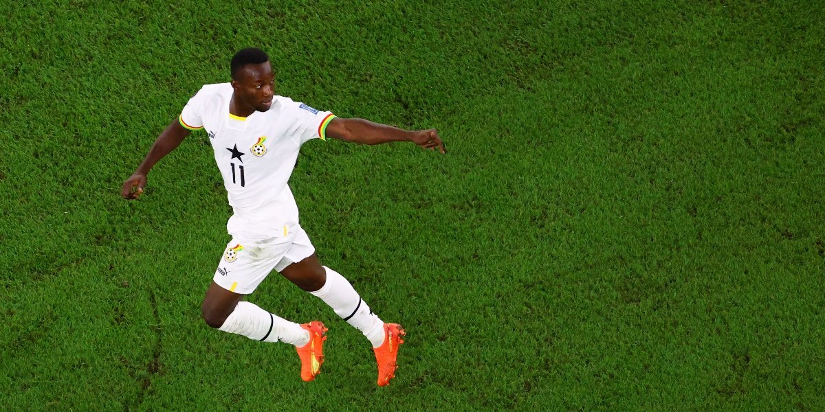 Форвард сборной Ганы Букари отпраздновал гол в ворота Португалии в матче ЧМ-2022 в стиле Роналду. Видео