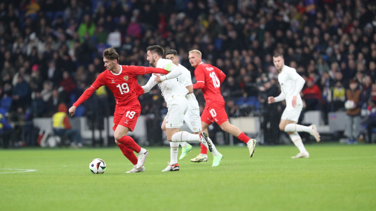 Россия — Сербия — 1:0. Антон Миранчук открыл счет в матче, реализовав пенальти. Видео