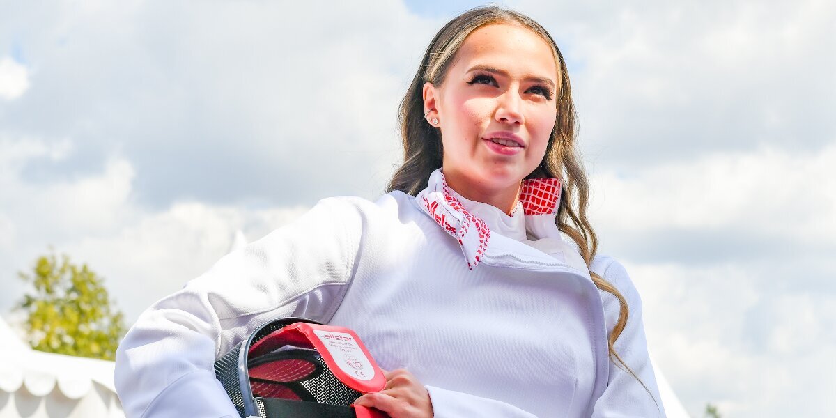 Загитова приняла участие в мастер‑классе по фехтованию на шпагах