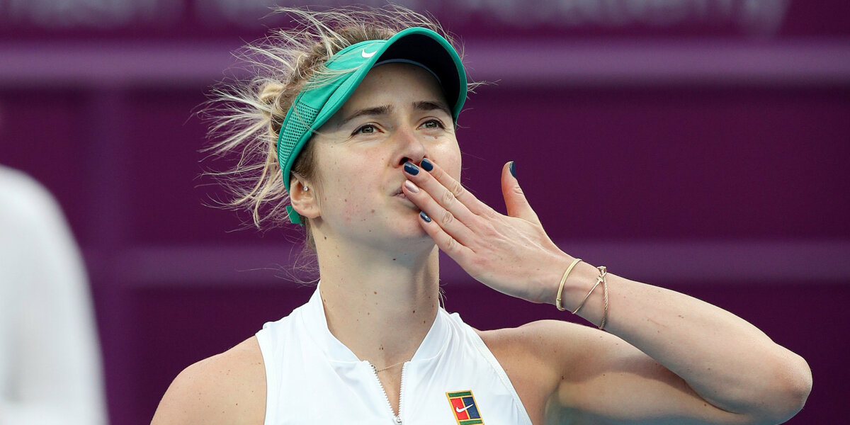 Свитолина обыграла Халеп и стала первой полуфиналисткой Итогового турнира WTA