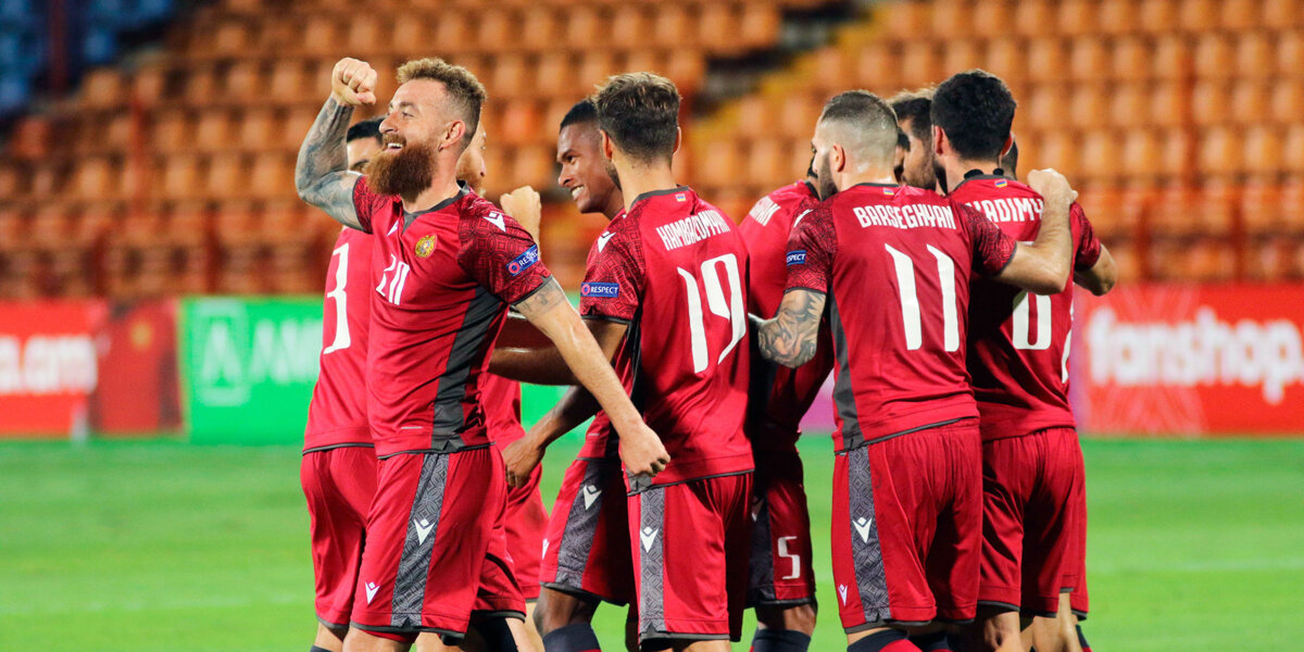 Армения обыграла Румынию и возглавила группу J в отборе на ЧМ-2022