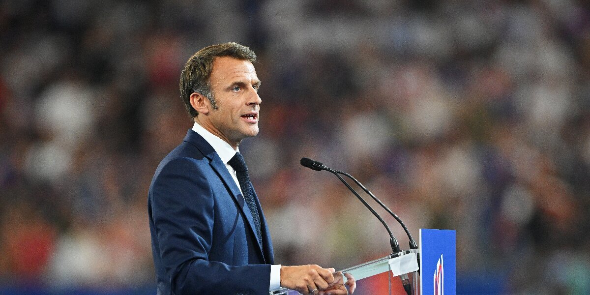 Президента Франции Макрона освистали на церемонии открытия чемпионата мира по регби
