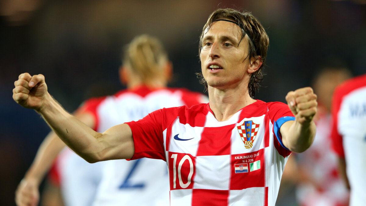 Лука Модрич признан лучшим игроком матча Хорватия – Нигерия