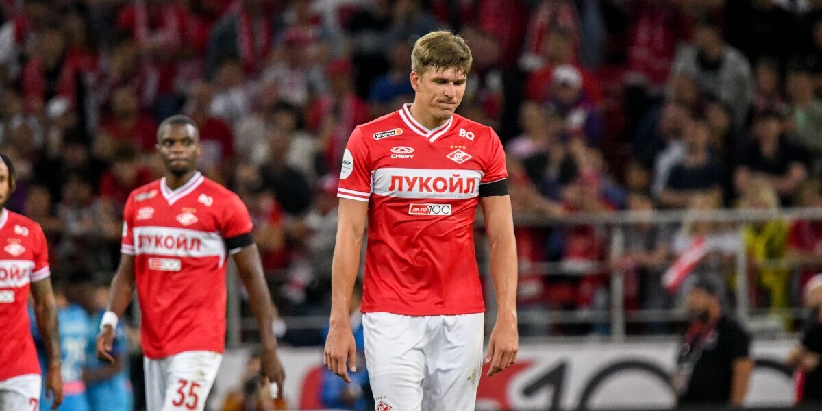 Соболев признал, что «Зенит» был сильнее «Спартака» в матче РПЛ