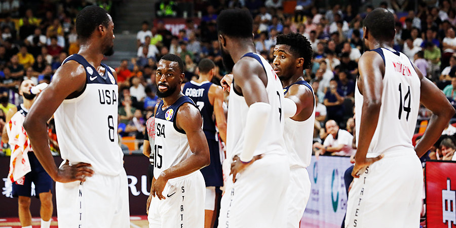 Мужская сборная США по баскетболу впервые за 12 лет потеряла первое место в рейтинге FIBA