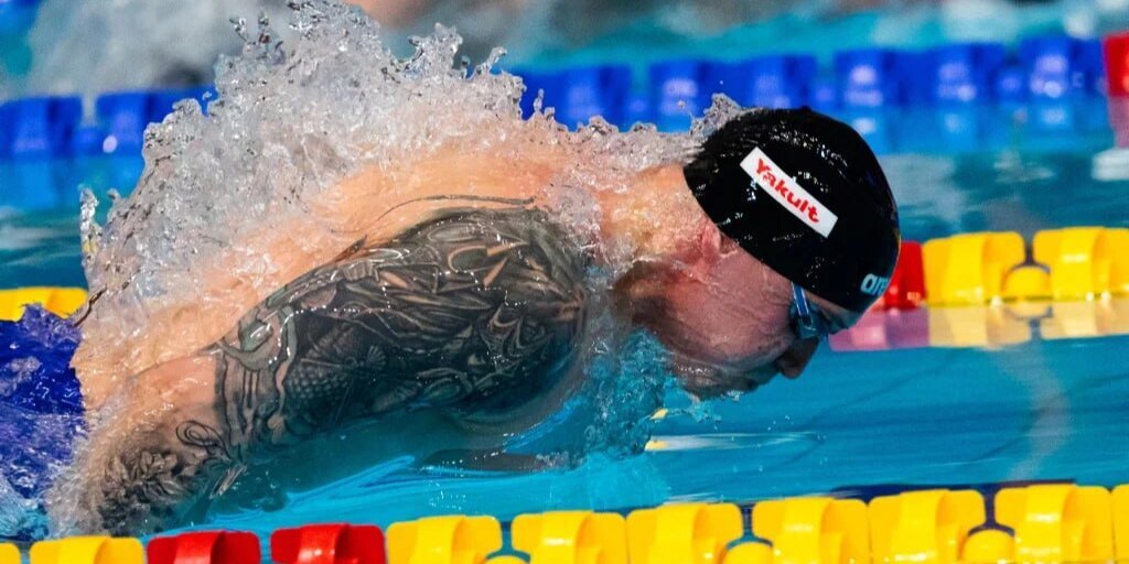 Призер чемпионата мира Костин выиграл заплыв на дистанции 50 метров баттерфляем в финале Кубка России в Казани