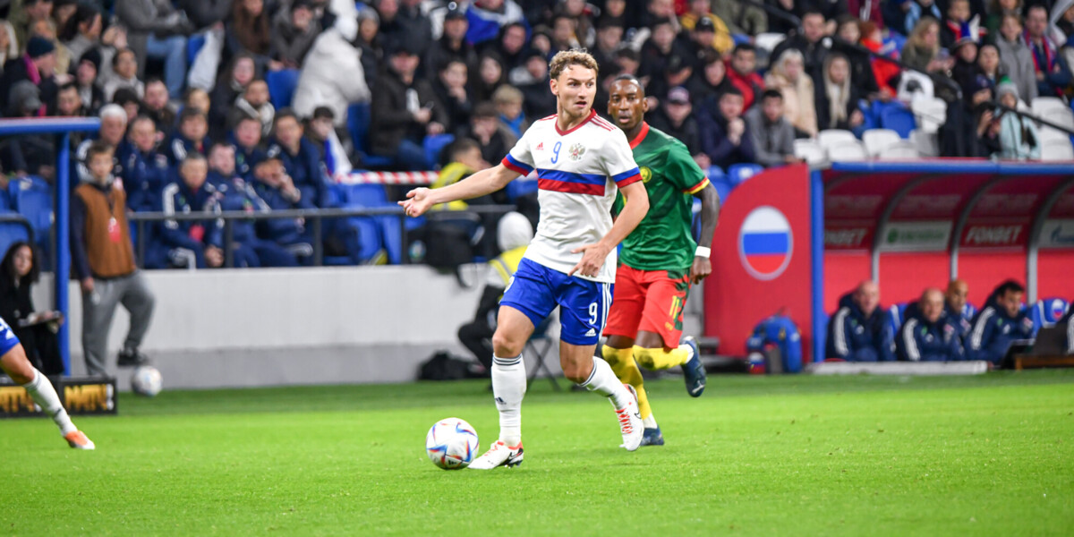 Нападающий сборной России Чалов рассказал, что в матче против сборной Камеруна сбылась его мечта
