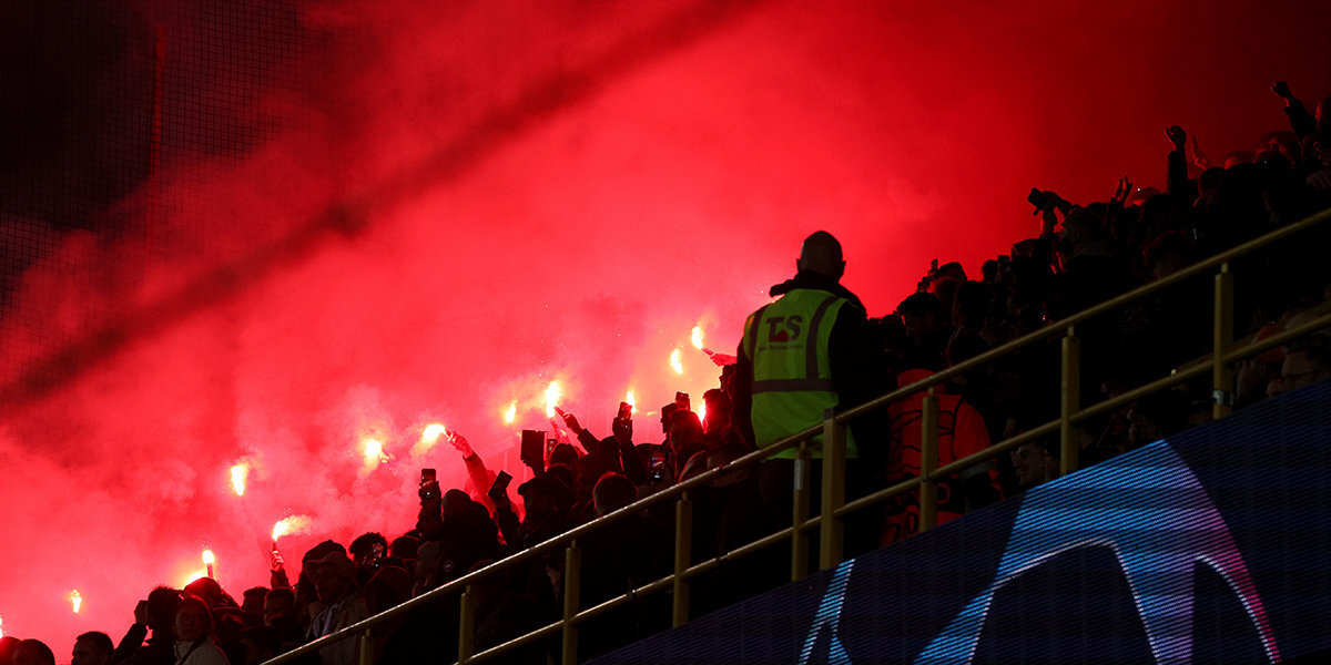Фанаты «Брюгге» и «Бенфики» подрались после матча плей-офф Лиги чемпионов