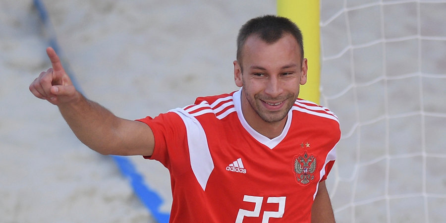 Россиянин претендует на приз лучшему игроку по версии Всемирной организации пляжного футбола
