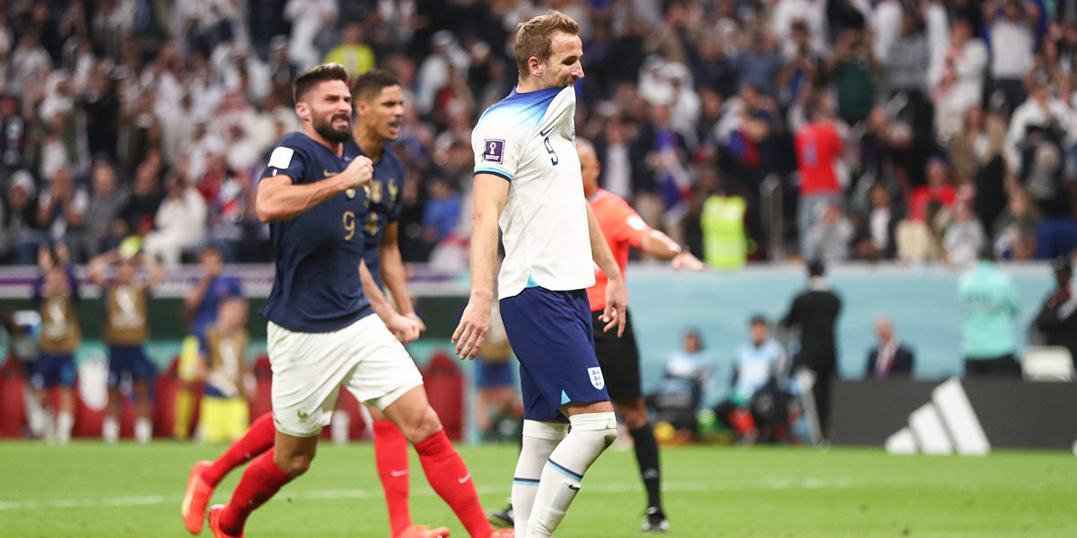 Англия — Франция — 1:2. Кейн не реализовал пенальти в матче ¼ финала ЧМ-2022. Видео