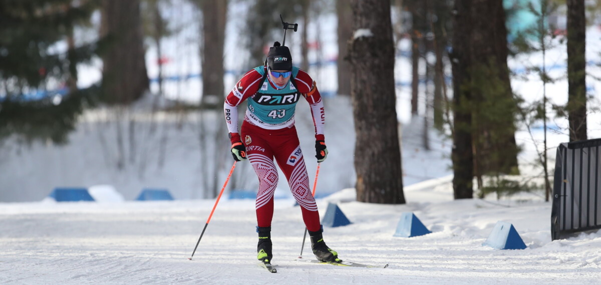 Корнев победил в лыжном прологе на 100 м перед этапом Кубка России по биатлону в Ханты‑Мансийске, Грухвина — первая среди женщин