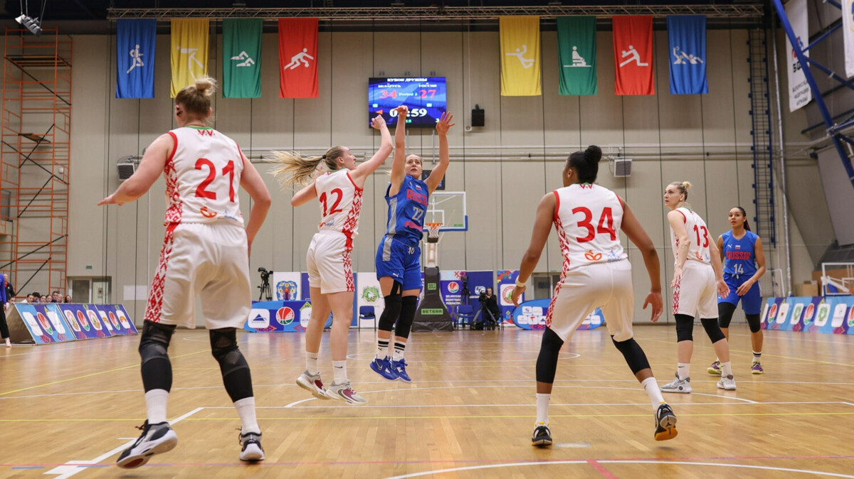 Женская сборная России проиграла Белоруссии в первом матче Кубка дружбы