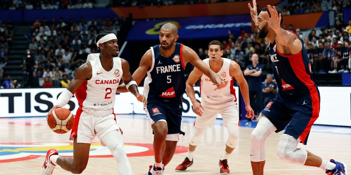 Баскетболисты сборной Канады разгромили команду Франции на старте чемпионата мира