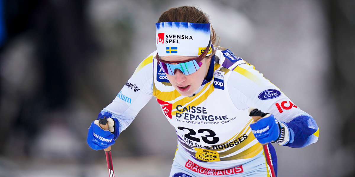 Шведская лыжница Андерссон победила в масс-старте классическим стилем на этапе КМ во Франции