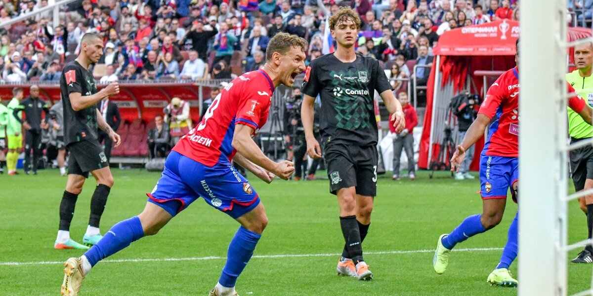 Чалов назвал гол в ворота «Краснодара» в Суперфинале Кубка России одним из самых важных в карьере