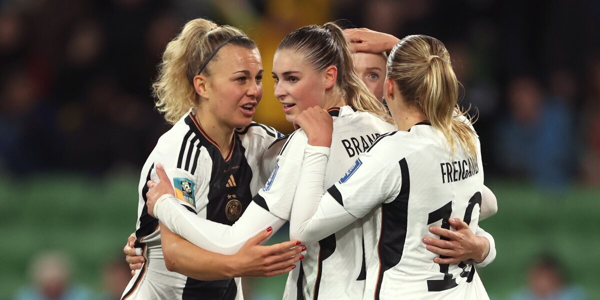 Женская сборная Германии забила шесть безответных мячей команде Марокко в матче чемпионата мира