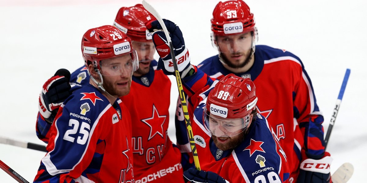 СКА уступил ЦСКА в первом матче после досрочного выхода в плей-офф КХЛ