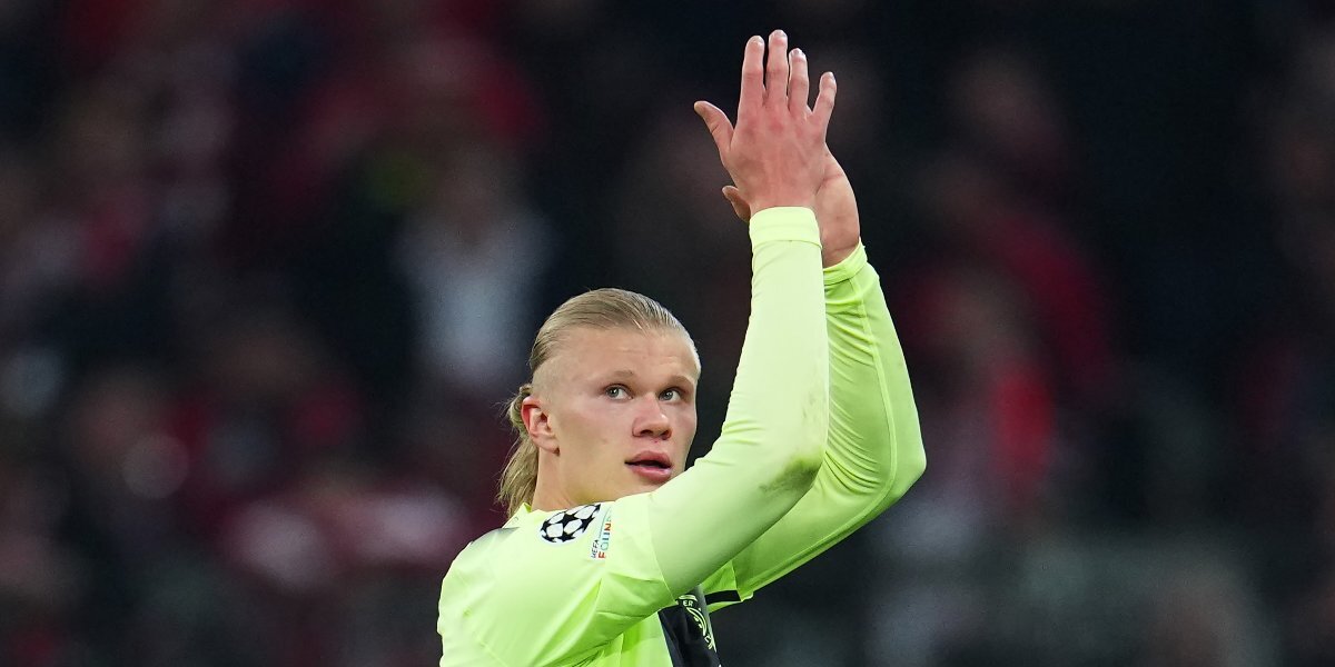 Холанд признан лучшим игроком ответного матча ¼ финала ЛЧ «Бавария» — «Манчестер Сити»