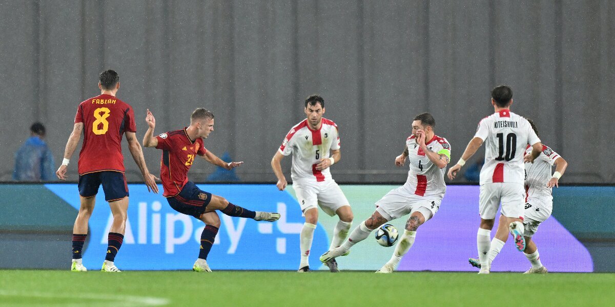 «Выглядят очень прилично» — Ледяхов объяснил причины крупной победы испанцев над сборной Грузии