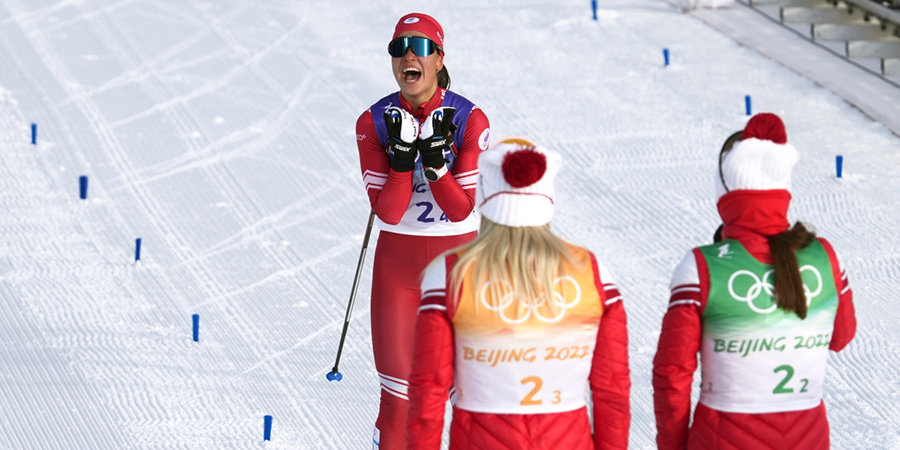 Лыжница Степанова рассказала, что испытывала долю злости и обиды во время церемонии награждения на Играх в Пекине