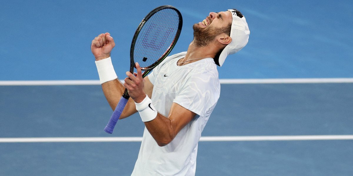 Хачанов победил Тиафо и впервые в карьере вышел в четвертый круг Australian Open