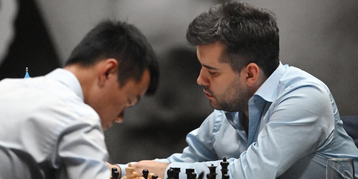 Непомнящий и Дин Лижэнь завершили вничью до «голых королей» 10-ю партию матча за шахматную корону