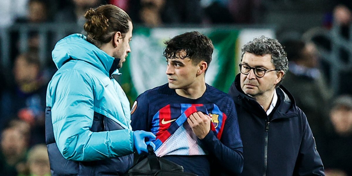 Футболист Педри получил травму и пропустит ближайшие матчи «Барселоны»