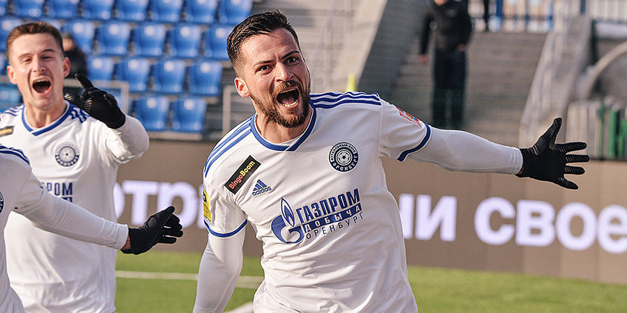 Деспотович признан лучшим игроком «Оренбурга» в марте