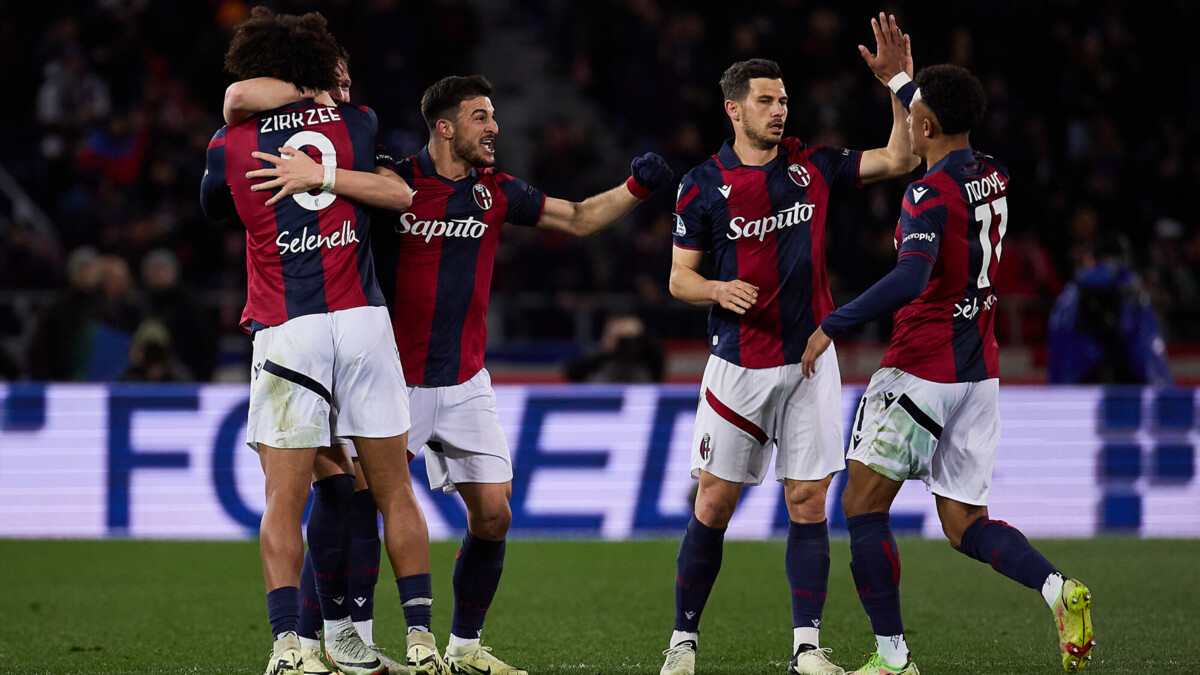 «Болонья» на своем поле переиграла «Верону» в матче чемпионата Италии