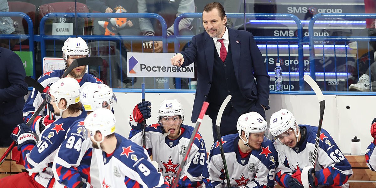 Сергей Федоров — первый в истории КХЛ тренер-дебютант, выигравший Кубок Гагарина