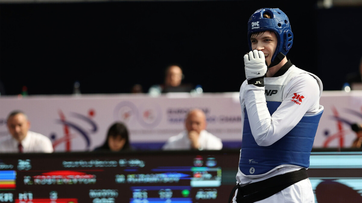 Россиянин Храмцов завоевал бронзу чемпионата Европы по тхэквондо