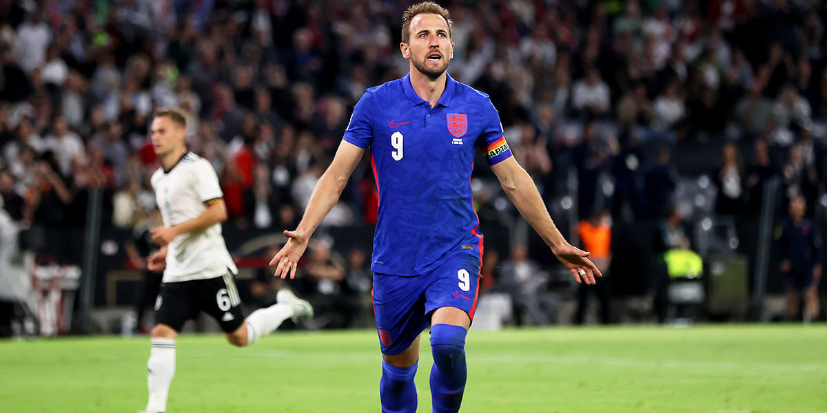 Команды Германии и Англии сыграли вничью в матче Лиги наций, Кейн забил 50-й гол за сборную