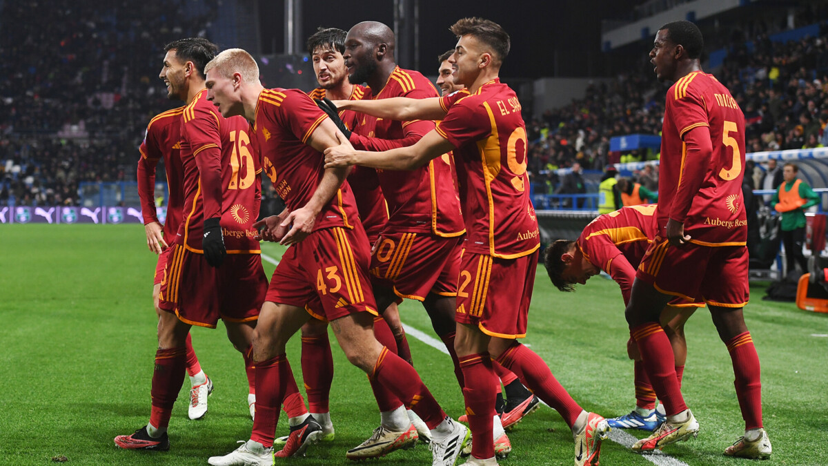 «Рома» одержала волевую победу над «Сассуоло» в гостевом матче чемпионата Италии