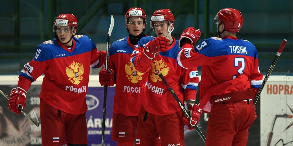 Молодежная сборная России обыграла Чехию, дважды забросив в меньшинстве