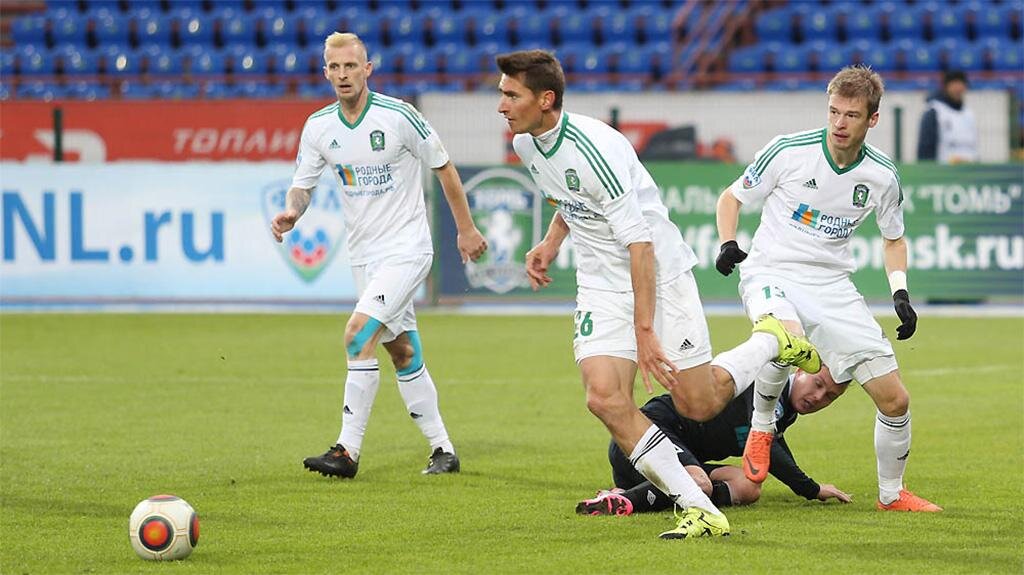 «Томь» на своем поле потерпела первое поражение в сезоне в ФНЛ