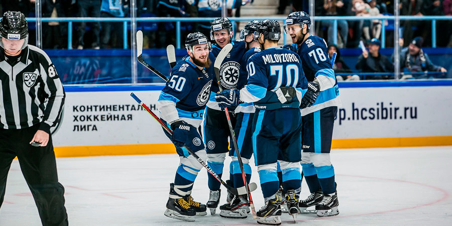 Поражения «Адмирала» и «Куньлуня» вывели «Сибирь» в плей-офф КХЛ